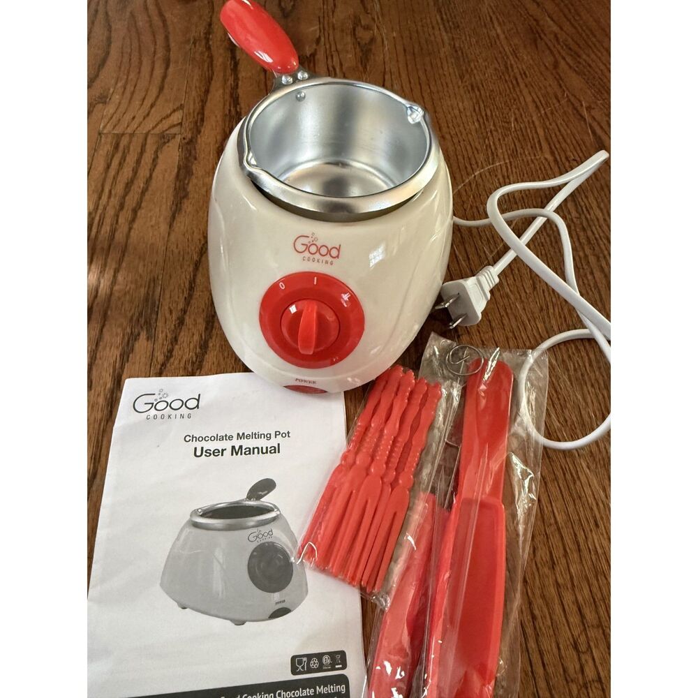 Electric Chocolate Fondue Melting Pot with Extras